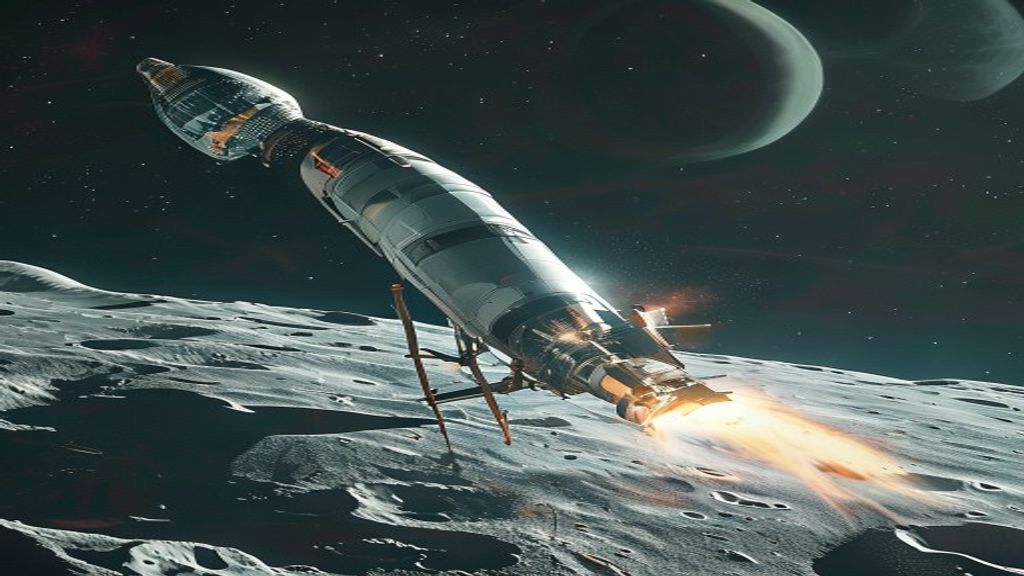 Falcon 9 Rocket on Collision Course with Moon: A 7-Time Speed of Sound Impact